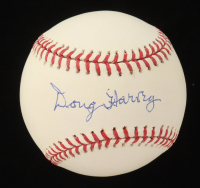 Doug Harvey Signed OML Baseball (JSA) at PristineAuction.com