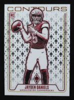Jayden Daniels 2024 Panini Phoenix Contours #CON-JDS RC at PristineAuction.com