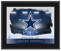 Cowboys Team Logo Framed Plaque at PristineAuction.com