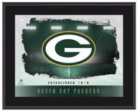 Packers Team Logo Framed Plaque at PristineAuction.com