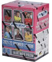 2021-22 Panini Prizm Premier League Soccer Blaster Box with (6) Packs at PristineAuction.com