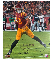 Caleb Williams Signed LE USC Trojans 16x20 Photo Inscribed "Fight On" & "Superman" (Fanatics) at PristineAuction.com