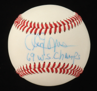 Cleon Jones Signed OML Baseball Inscribed "69 WS Champs"(JSA) at PristineAuction.com