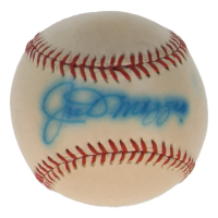 Joe DiMaggio Signed OL Baseball (PSA) at PristineAuction.com