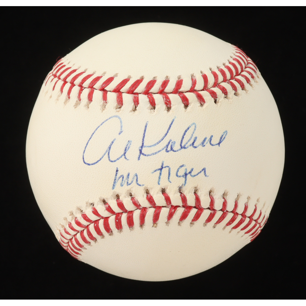 Al Kaline Signed OML Baseball with Display Case (PSA) at PristineAuction.com