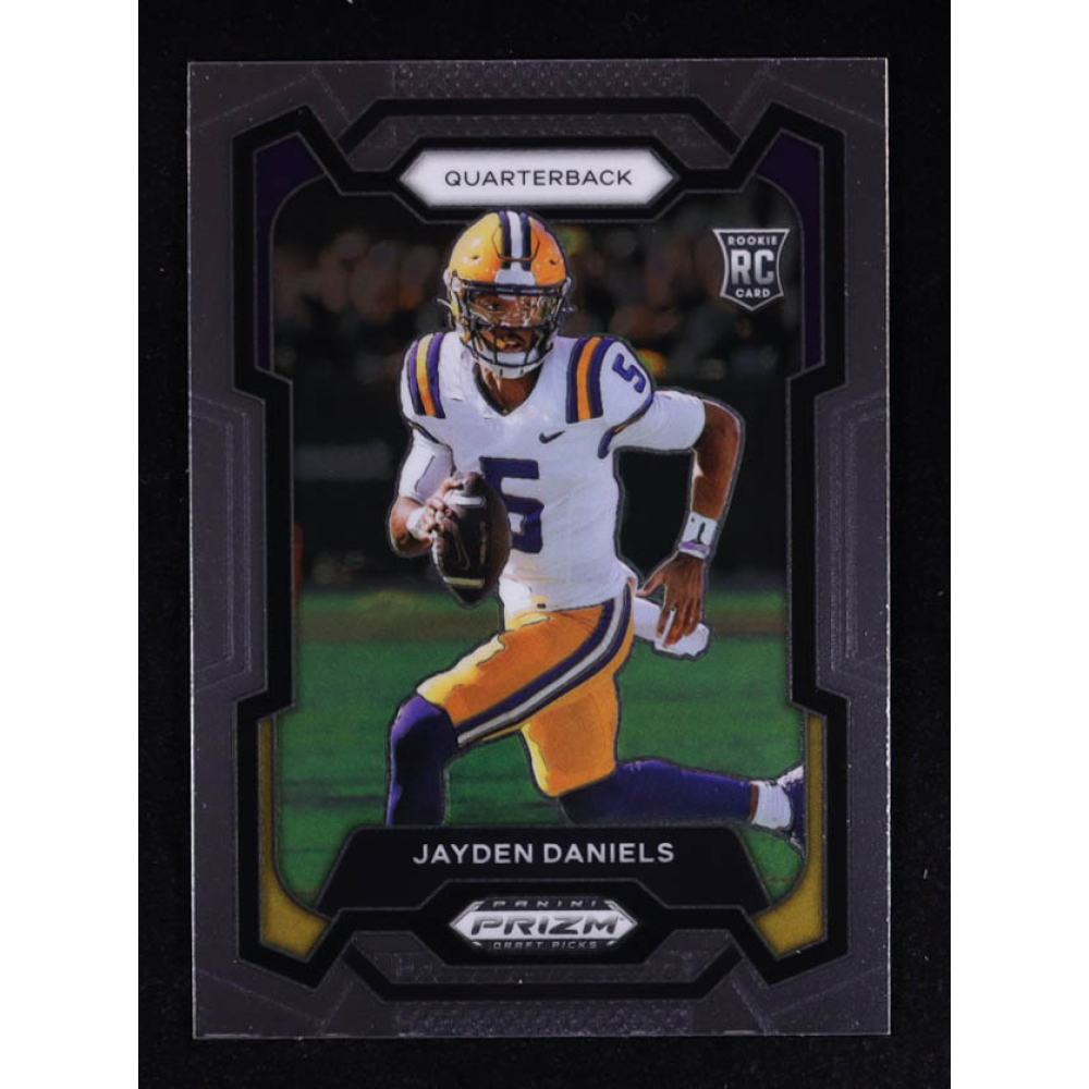 Jayden Daniels 2024 Panini Prizm Draft Picks #108 RC at PristineAuction.com