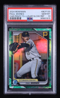 Paul Skenes 2024 Bowman Chrome Prospects Lunar Glow Refractors #BCP125 RC (PSA 10) at PristineAuction.com