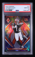 Ja'Marr Chase 2024 Panini Phoenix ColorBurst #72 #03/10 (PSA 10) at PristineAuction.com
