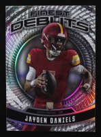 Jayden Daniels 2024 Topps Finest Debuts Refractor #D-1 RC at PristineAuction.com