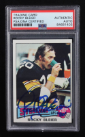Rocky Bleier Signed 1975 Topps #39 RC (PSA Authentic) at PristineAuction.com