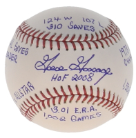Goose Gossage Signed OML Baseball with Multiple Career Stat Inscriptions (JSA) at PristineAuction.com