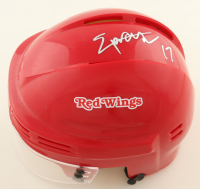 Daniel Sprong Signed Red Wings Mini Helmet (JSA) at PristineAuction.com