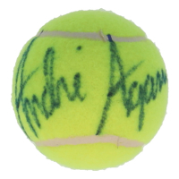 Andre Agassi Signed Tennis Ball (JSA) at PristineAuction.com