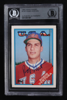 Robin Ventura Signed 1988 Topps Traded #124T RC (BGS) at PristineAuction.com
