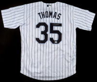 Frank Thomas Signed White Sox Nike Authentic Jersey (JSA) at PristineAuction.com