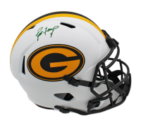 Brett Favre Signed Packers Full-Size Lunar Eclipse Alternate Speed Helmet (Radtke) at PristineAuction.com