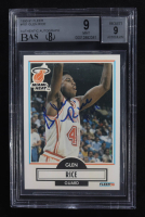 Glenn Rice Signed 1990-91 Fleer #101 (BAS 9 | Auto 9) at PristineAuction.com