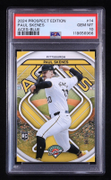 Paul Skenes 2024 Panini Prospect Edition Aces Blue #14 #56/99 RC (PSA 10) at PristineAuction.com