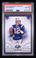 Tom Brady 2008 Donruss Threads #23 (PSA 10) at PristineAuction.com