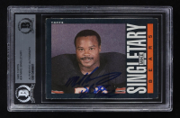 Mike Singletary Signed 1985 Topps #34 (BGS) at PristineAuction.com