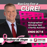 Window of Hope: Jeff Burton Driver Signed Window Net at PristineAuction.com