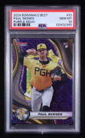Paul Skenes 2024 Bowman's Best Purple Mojo Refractors #53 #216/250 RC (PSA 10) at PristineAuction.com