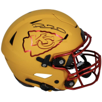 Patrick Mahomes Signed LE Chiefs Full-Size Authentic On-Field Custom Speedflex Helmet (Beckett) at PristineAuction.com