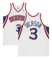 Allen Iverson Signed 76ers Mitchell & Ness Jersey (Fanatics) at PristineAuction.com