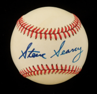 Steve Searcy Signed OAL Baseball (PSA) at PristineAuction.com