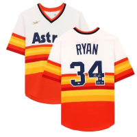 Nolan Ryan Signed Astros Nike Jersey Inscribed "H.O.F. 99" (Fanatics & MLB) at PristineAuction.com