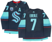Jordan Eberle Signed Kraken Adidas Authentic Jersey with 2021-22 Inaugural Season Patch (Fanatics) at PristineAuction.com