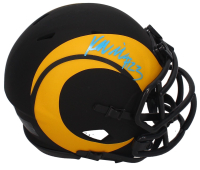 Kyren Williams Signed Rams Eclipse Alternate Speed Mini Helmet (Beckett) at PristineAuction.com