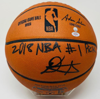 Deandre Ayton Signed LE Official NBA Game Ball Inscribed "2018 NBA #1 Pick" (Game Day Legends & Steiner) at PristineAuction.com