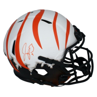 Joe Burrow Signed Bengals Full-Size Authentic On-Field Lunar Eclipse "Drip" Alternate Speed Helmet (Fanatics) at PristineAuction.com