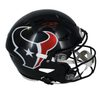 Dalton Schultz Signed Texans Full-Size Authentic On-Field Speedflex Helmet (Beckett) at PristineAuction.com