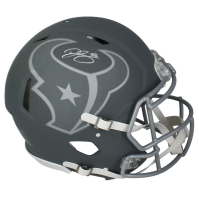 Dalton Schultz Signed Texans Full-Size Authentic On-Field Slate Alternate Speed Helmet (Beckett) at PristineAuction.com
