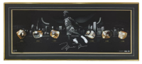 Michael Jordan Signed LE Bulls "City of Rings Silver" Photo (UDA) at PristineAuction.com