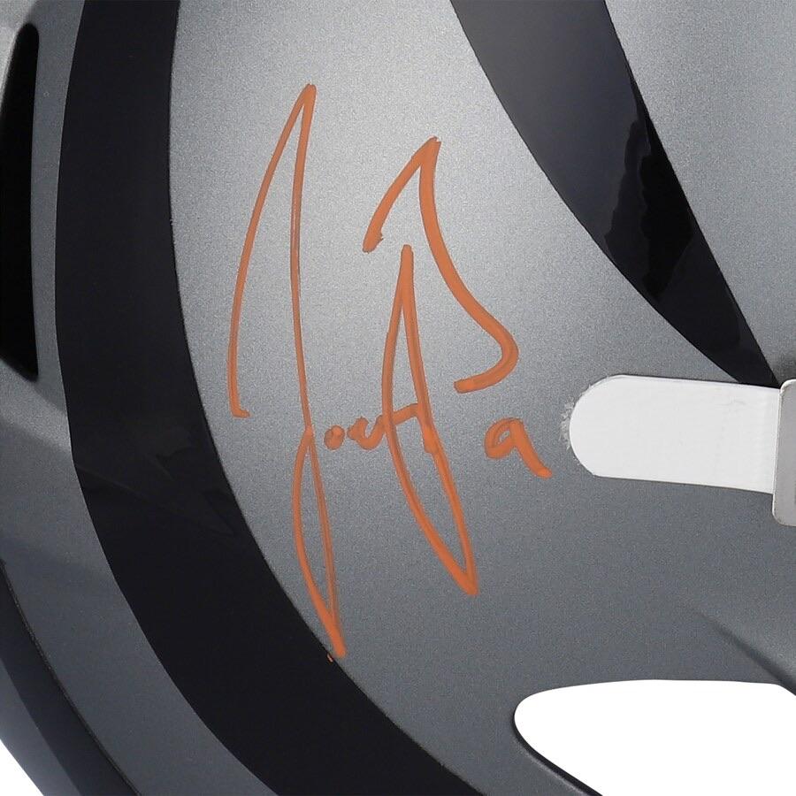 Joe Burrow Signed Bengals Full-Size Flash Alternate Speed Helmet (Fanatics) at PristineAuction.com Joe Burrow Signed Bengals Full-Size Flash Alternate Speed Helmet (Fanatics) at PristineAuction.com
