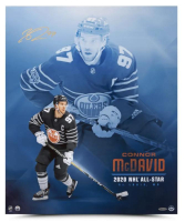 Connor McDavid Signed Oilers "2020 All Star" 20x24 Photo (UDA) at PristineAuction.com