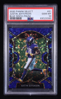 Justin Jefferson 2020 Select Prizm Blue Disco #61 #24/25 RC (PSA 10) at PristineAuction.com