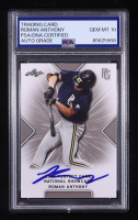Roman Anthony Signed 2021 Leaf Perfect Game National Showcase Alt #DI27 RC (PSA Authentic | Auto 10) at PristineAuction.com