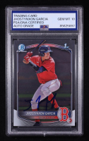 Jhostynxon Garcia Signed 2025 Bowman Chrome Prospects #BCP43 RC (PSA Authentic | Auto 10) at PristineAuction.com