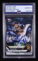 Michael King Signed 2025 Topps Now #67 (PSA Authentic | Auto 10) at PristineAuction.com