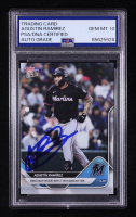 Agustin Ramirez Signed 2025 Topps Now #107 RC (PSA Authentic | Auto 10) at PristineAuction.com