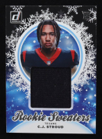CJ Stroud 2023 Donruss Rookie Holiday Sweater #2 RC at PristineAuction.com