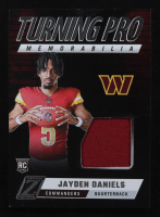 Jayden Daniels 2024 Zenith Turning Pro Memorabilia #2 RC at PristineAuction.com