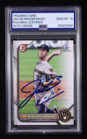 Jacob Misiorowski 2022 Bowman Draft #BD132 RC (PSA Authentic | Auto 10) at PristineAuction.com