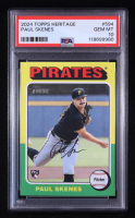Paul Skenes 2024 Topps Heritage #594 RC (PSA 10) at PristineAuction.com