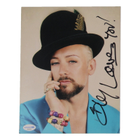 Boy George Signed 8x10 Photo Inscribed "Loves You!" (ACOA) at PristineAuction.com
