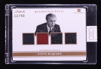 Steve McQueen 2025 Keepsake Edition Quadruple Relic #174 #12/50 at PristineAuction.com